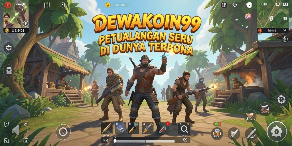 Tampilan gameplay menarik dari DEWAKOIN99 di dunia terbuka.