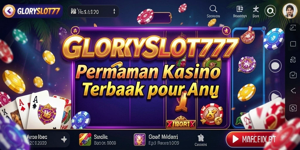 Tampilan gameplay GLORYSLOT777 yang memukau dan mendebarkan.
