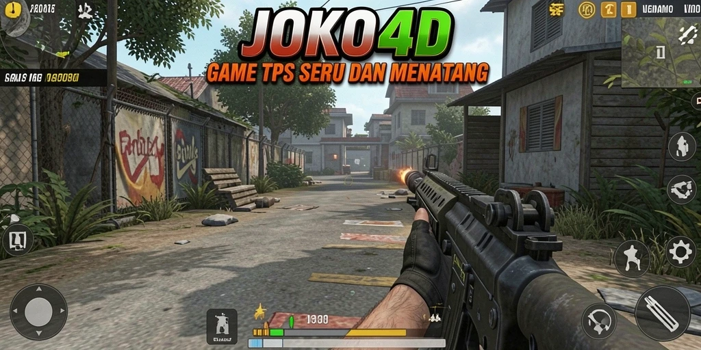 Tangkapan layar gameplay JOKO4D menampilkan aksi menegangkan di medan perang.