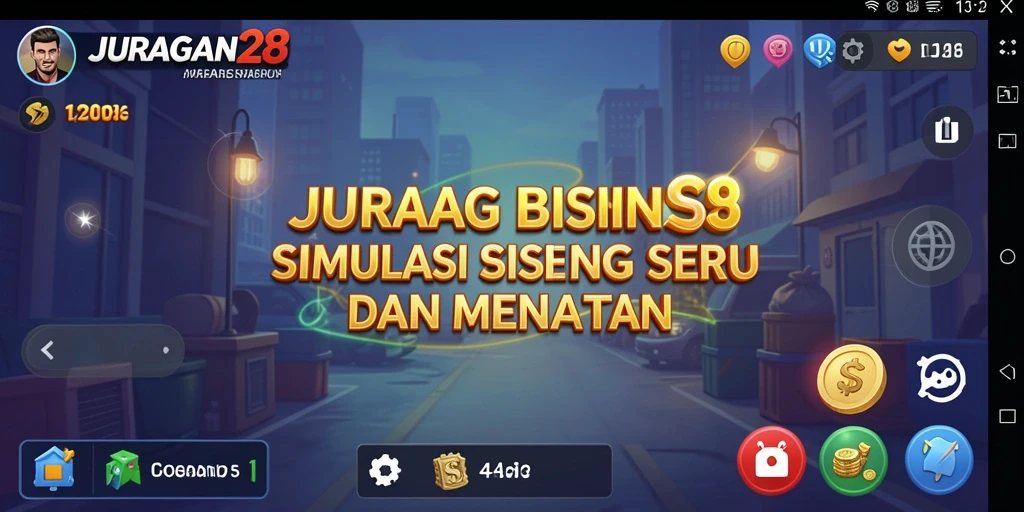 Tampilan gameplay JURAGAN28 dengan grafis yang menarik.