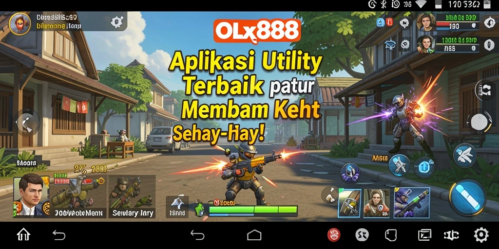 Screenshot utama OLX888 menampilkan fitur pengingat yang praktis.