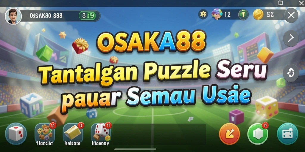 Tangkapan layar OSAKA88 yang menunjukkan gameplay mendebarkan.
