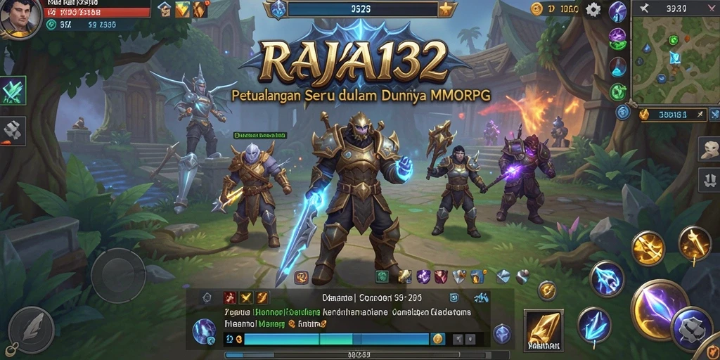 Gameplay seru dan interaksi dengan pemain lain di RAJA132.