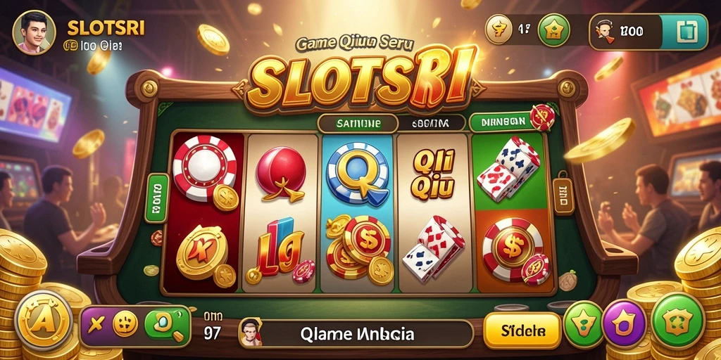 Tampilan gameplay menarik dalam SLOTSRI yang mengusung QiuQiu.