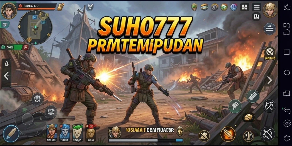 Tampilan gambar gameplay <strong>Suhu777</strong> dengan strategi yang mendebarkan.