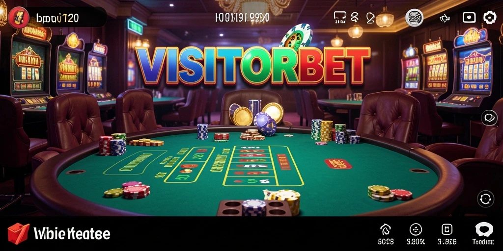 Tampilan gameplay VISITORBET yang menarik dan seru.